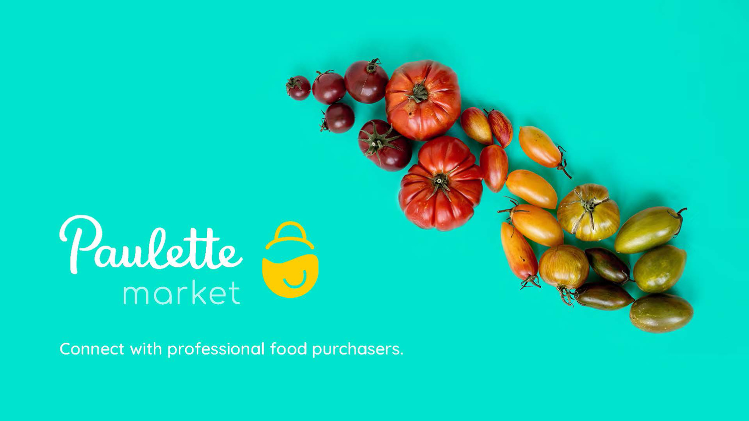Identité visuelle alimentation - Paulette Market